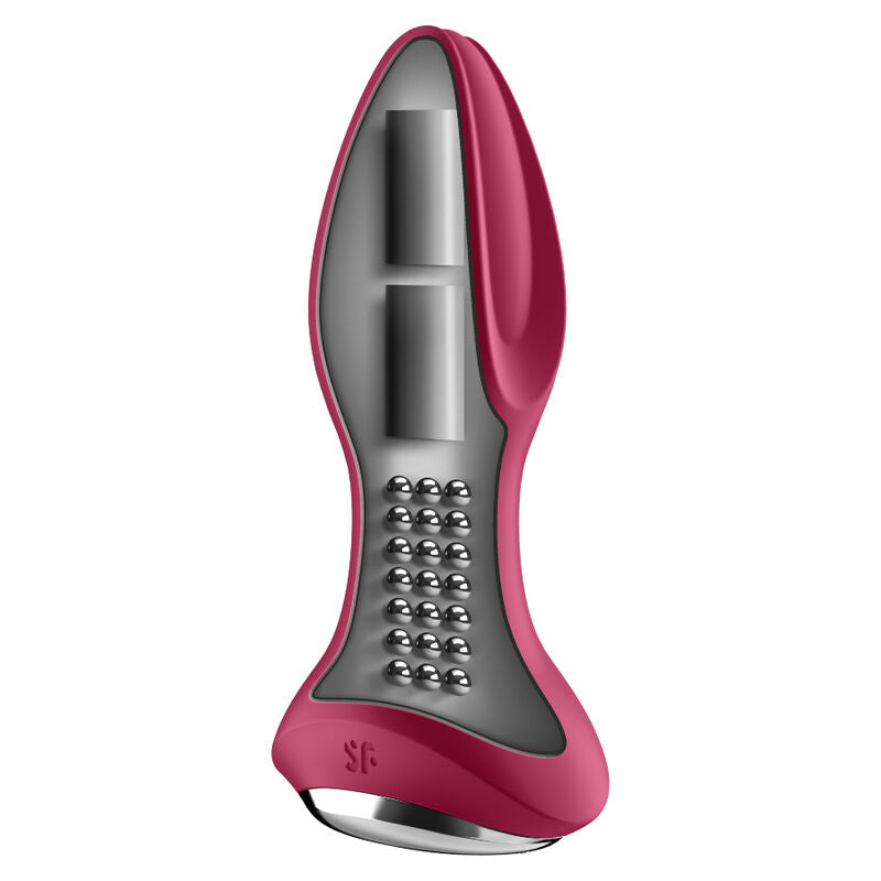 Satisfyer Rotator Plug 2+ Anal-Plug Vibrator – rot, App