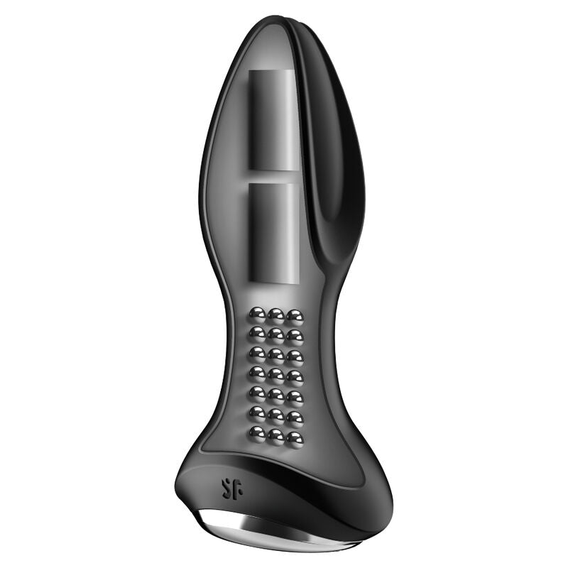 Satisfyer Rotator Plug 2+ Anal-Plug Vibrator – schwarz, App