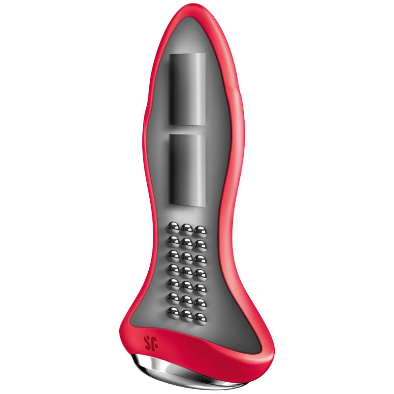 Satisfyer Rotator Plug 1+ Anal-Plug Vibrator – rot, App