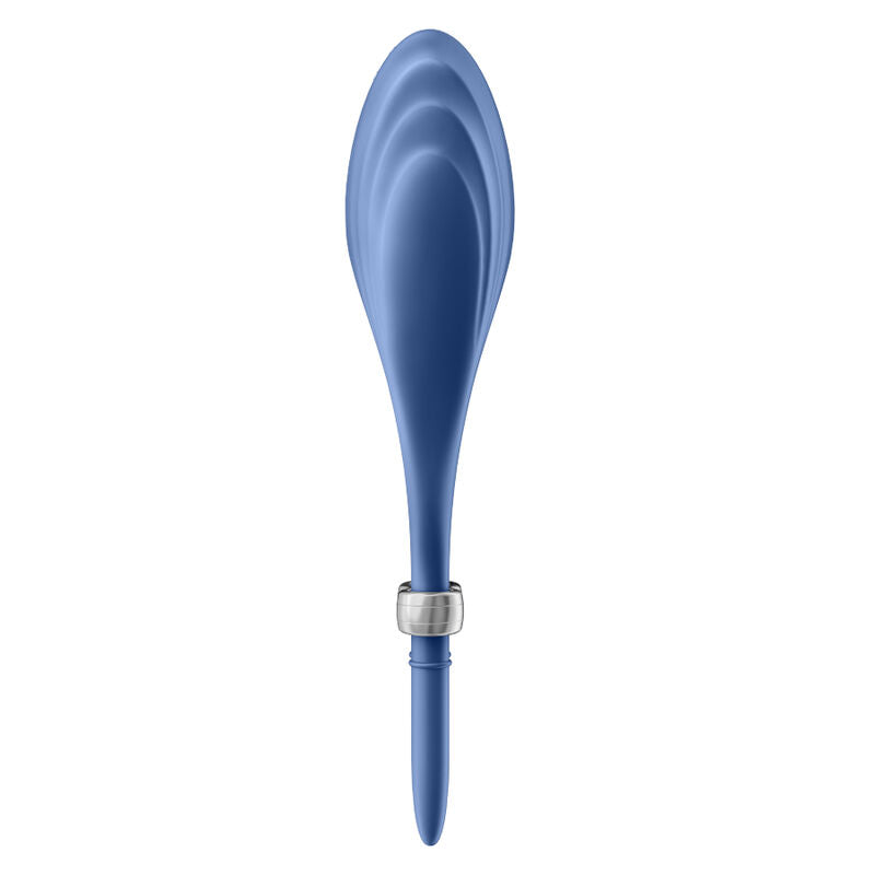 Satisfyer Duelist Vibrations-Penisring – blau, verstellbar