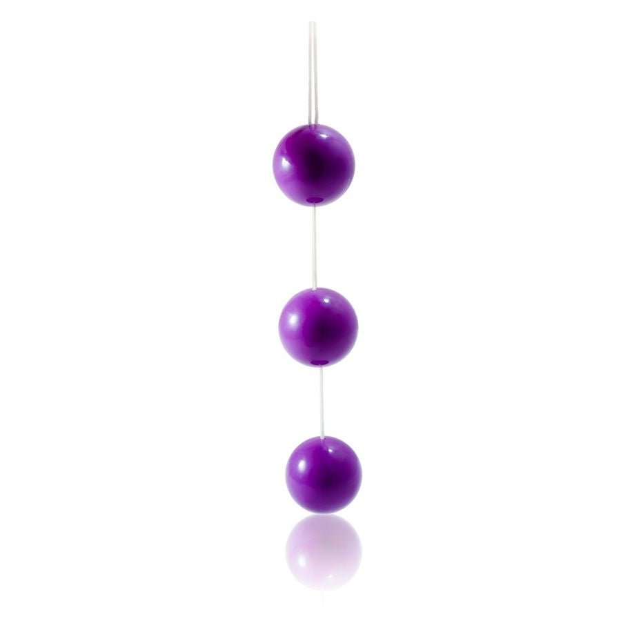 Baile Stimulating Baile - Streifen Lila Abs-Analkugeln