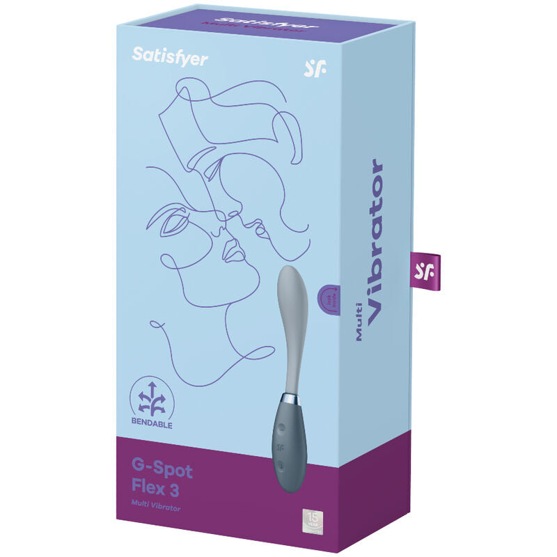 Satisfyer G-Spot Flex 3 Multi-Vibrator – Grau