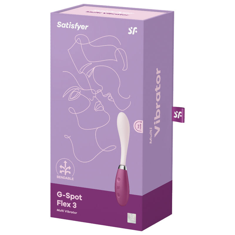 Satisfyer G-Spot Flex 3 Multi-Vibrator – Rot