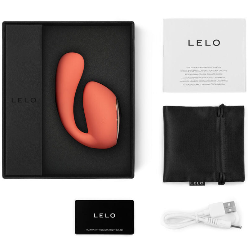 Lelo Ida Wave Paarmassager mit App & WaveMotion – Coral