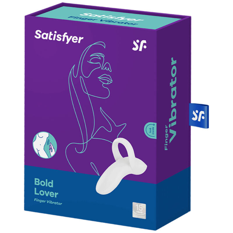 Satisfyer Bold Lover Fingervibrator – Weiß