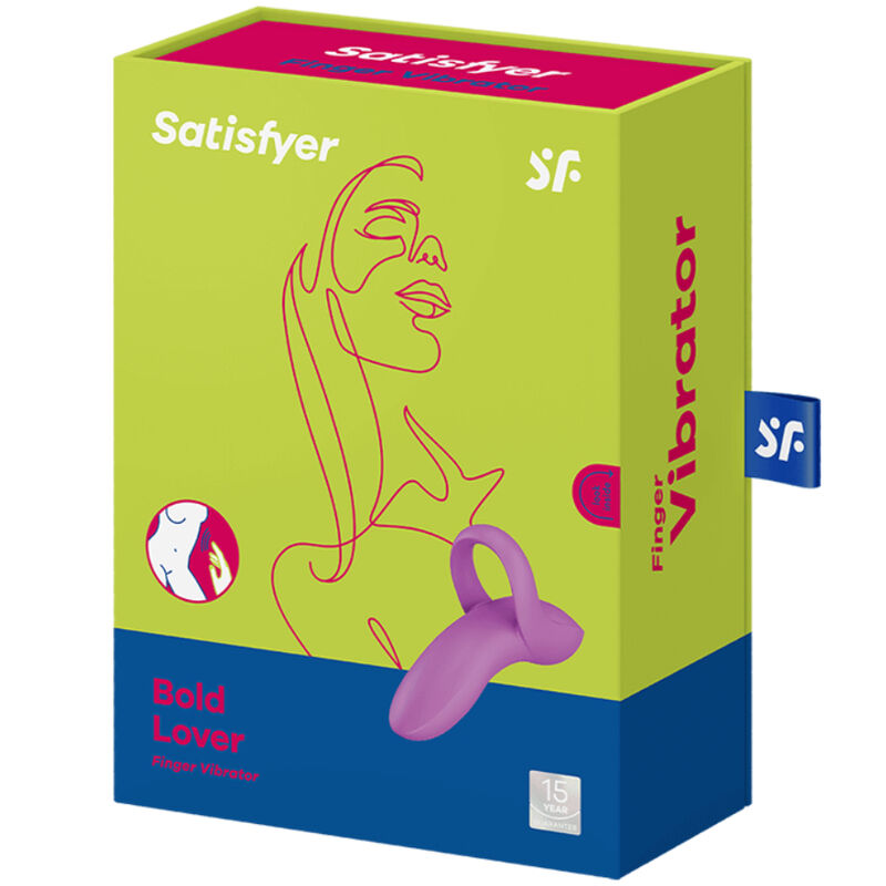 Satisfyer Bold Lover Fingervibrator – Rosa
