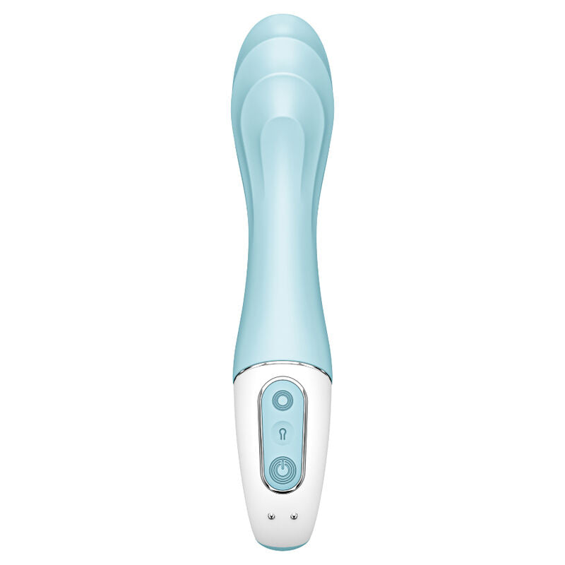 Satisfyer Air Pump Vibrator 5+ Aufblasbarer G-Punkt App – Blau
