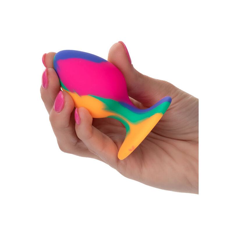 Calexotics Cheeky Medium Tie-dye Plug Anal