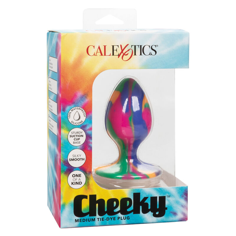 Calexotics Cheeky Medium Tie-dye Plug Anal
