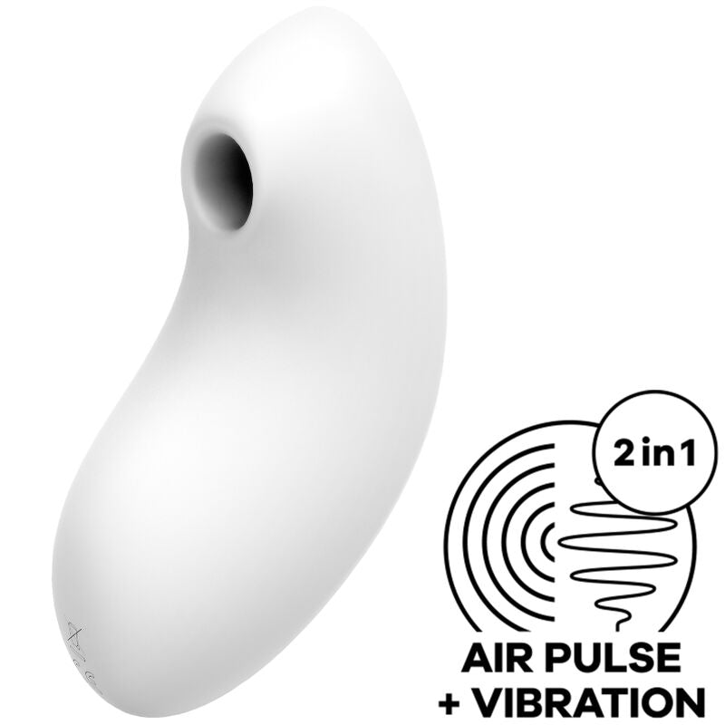 Satisfyer Vulva Lover 2 Luftpulsstimulator & Vibrator Weiss