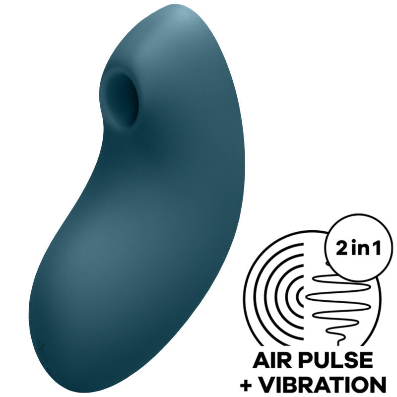 Satisfyer Vulva Lover 2 Luftpulsstimulator & Vibrator Blau