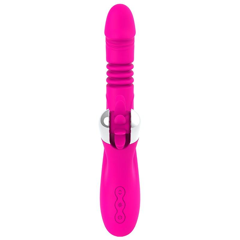 Diversia Rabbit-Vibrator Auf & Ab 24 cm – Multifunktion