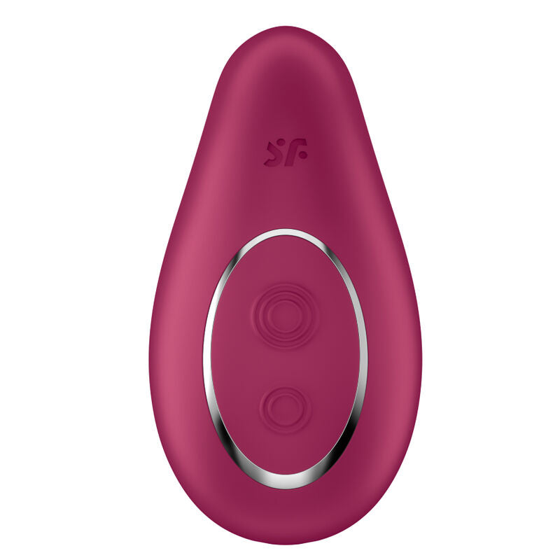 Satisfyer Dipping Delight Auflege-Vibrator – rot, Klitoris