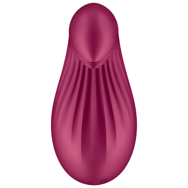 Satisfyer Dipping Delight Auflege-Vibrator – rot, Klitoris