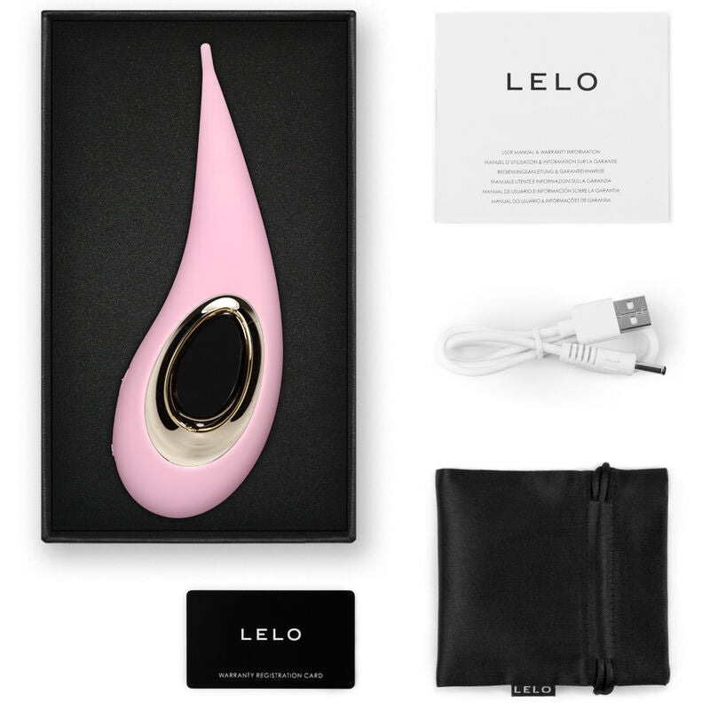 Lelo DOT Klitoris-Stimulator – rosa, Infinite-Loop-Technologie