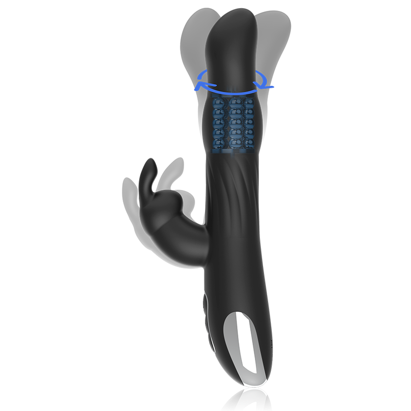 Brilly Glam Moebius Rabbit-Vibrator & Rotator + WatchMe