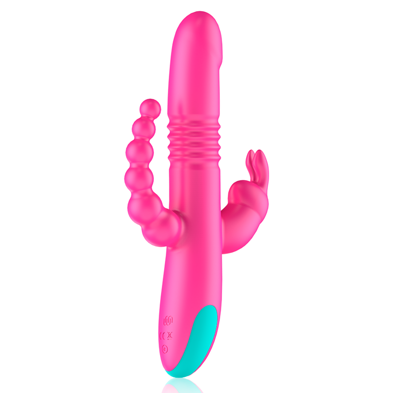 Happy Loky Donald Triple-Stimulator Anal+G-Punkt+Klitoris