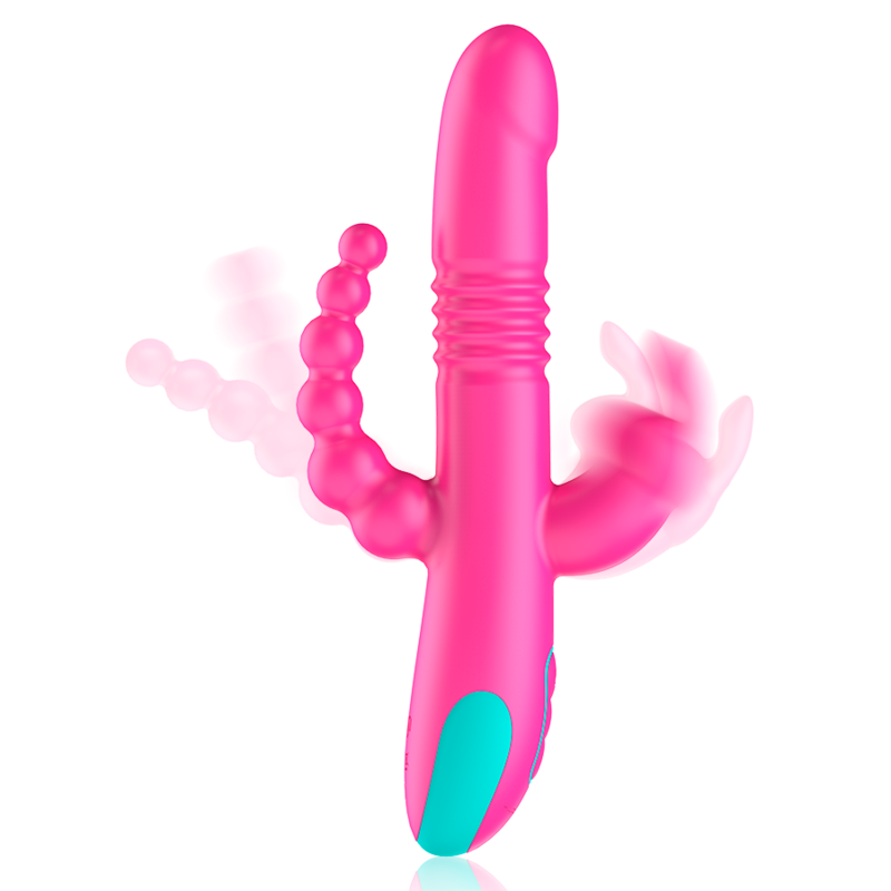 Happy Loky Donald Triple-Stimulator Anal+G-Punkt+Klitoris