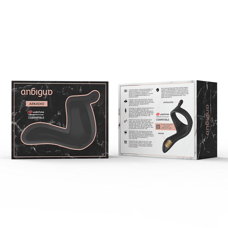 Anbiguo Arkadio Eichel- & Damm-Stimulator + WatchMe