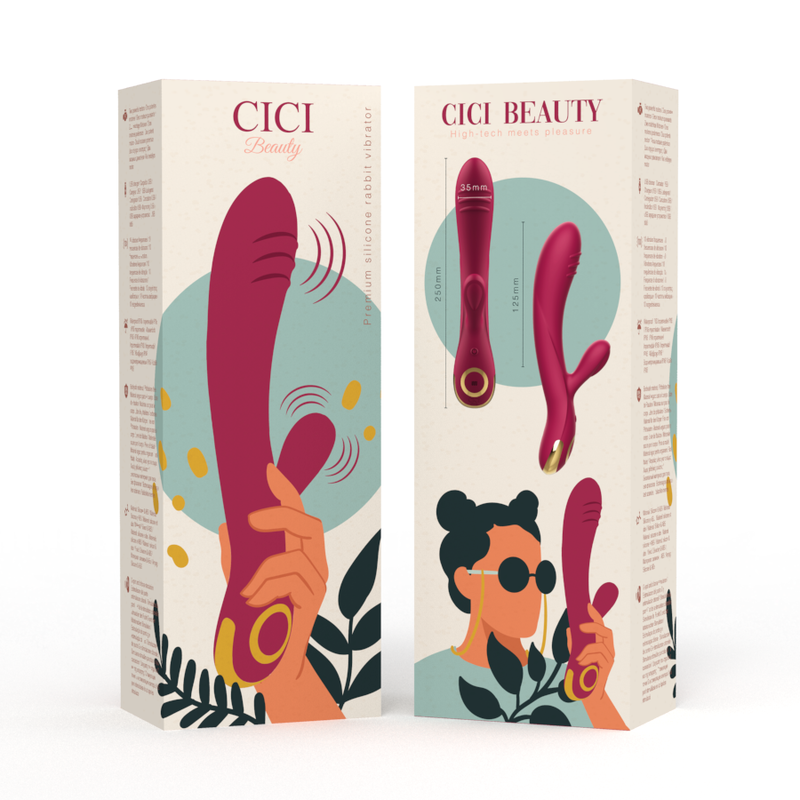Cici Beauty Premium Silikon Rabbit-Vibrator