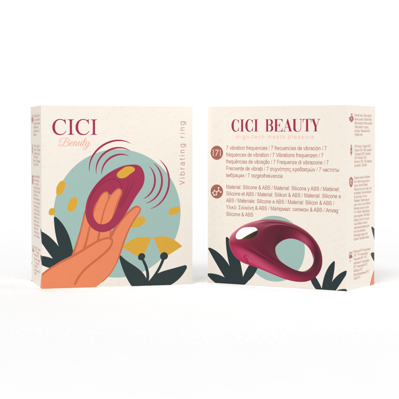 Cici Beauty Premium Vibrierender Silikon-Penisring