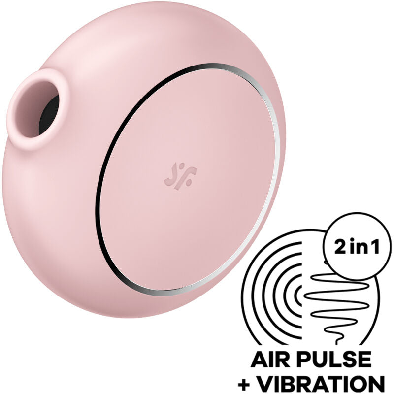 Satisfyer Pro To Go 3 Doppel Air Pulse & Vibrator – Rosa