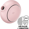 Satisfyer Pro To Go 3 Doppel Air Pulse & Vibrator – Rosa