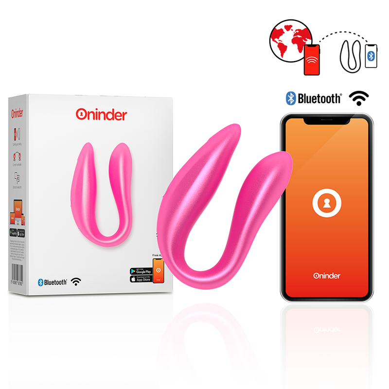 Oninder Lisboa G-Spot- & Klitoralstimulator – Rosa App