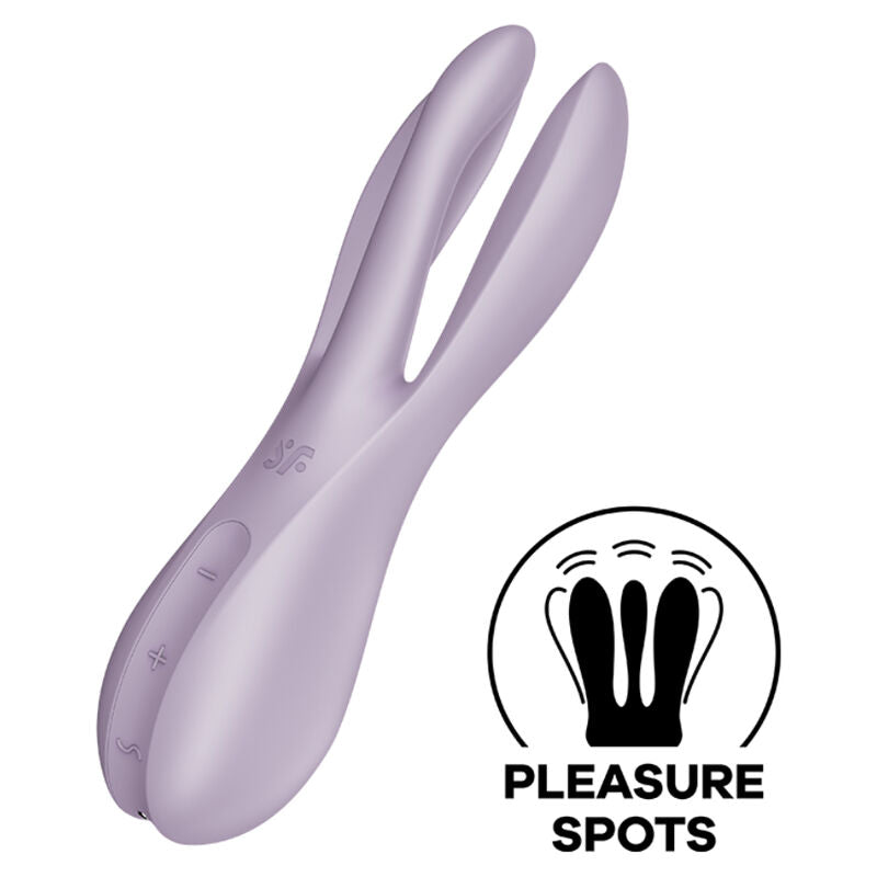 Satisfyer Threesome 2 Vibrator – Violett
