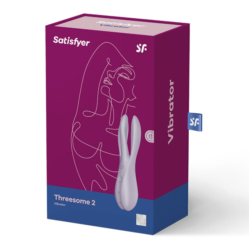 Satisfyer Threesome 2 Vibrator – Violett