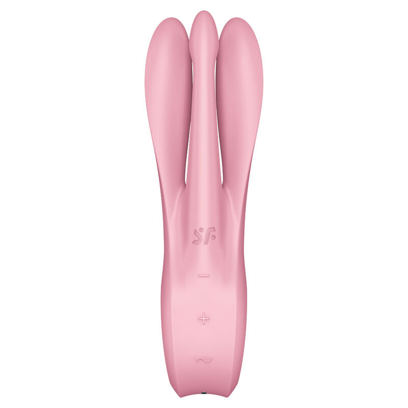 Satisfyer Threesome 1 Vibrator – Rosa