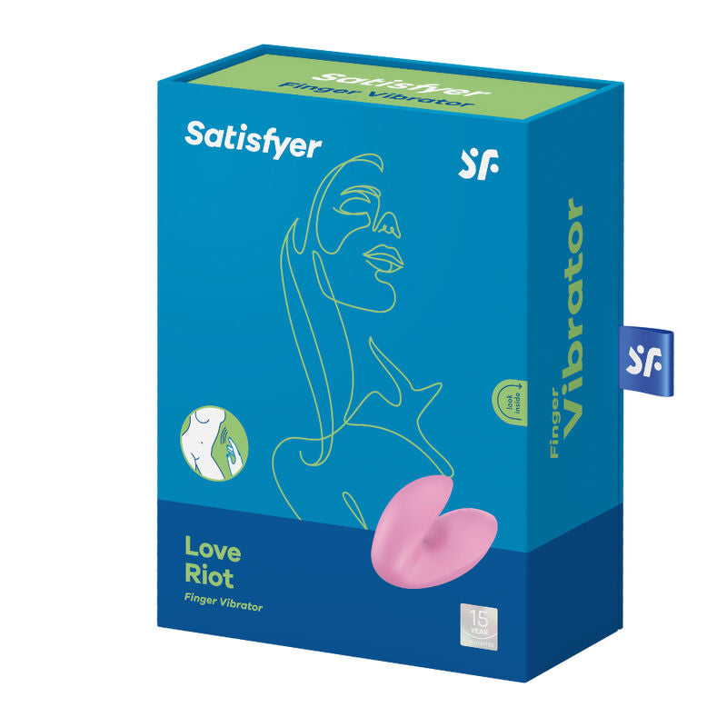 Satisfyer Love Riot Fingervibrator Rosa