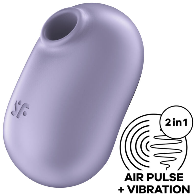 Satisfyer Pro To Go 2 Doppel Air Pulse & Vibrator – Violett