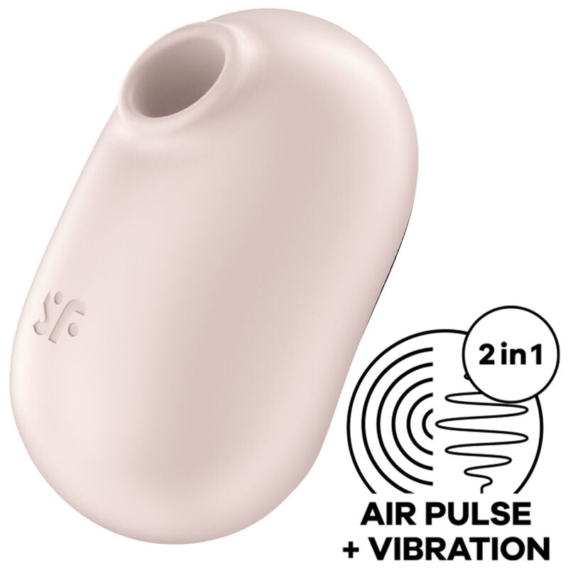 Satisfyer Pro To Go 2 Doppel Air Pulse & Vibrator – Beige