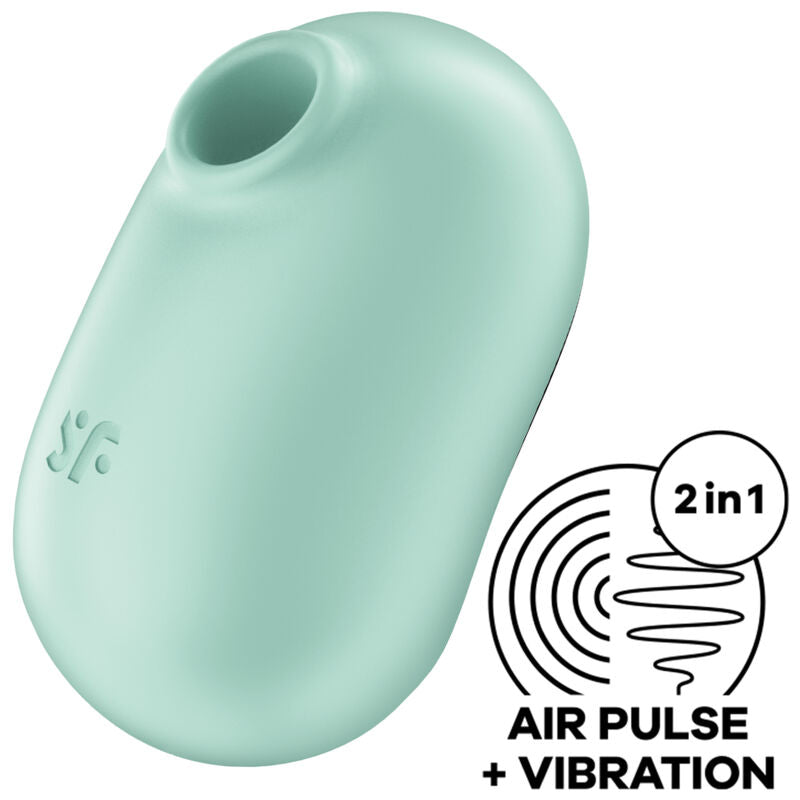 Satisfyer Pro To Go 2 Doppel Air Pulse & Vibrator – Grün