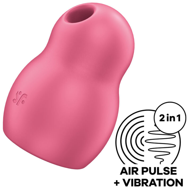 Satisfyer Pro To Go 1 Doppel Air Pulse & Vibrator – Rot