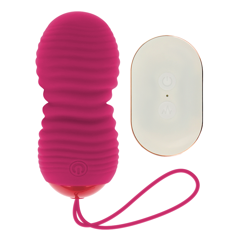 Ohmama Fernbedienung Vibrations-Ei 7 Modi – Rosa