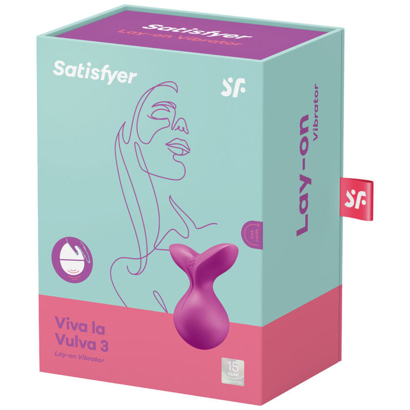 Satisfyer Viva La Vulva 3 Aufleg-Klitoralvibrator – Violett
