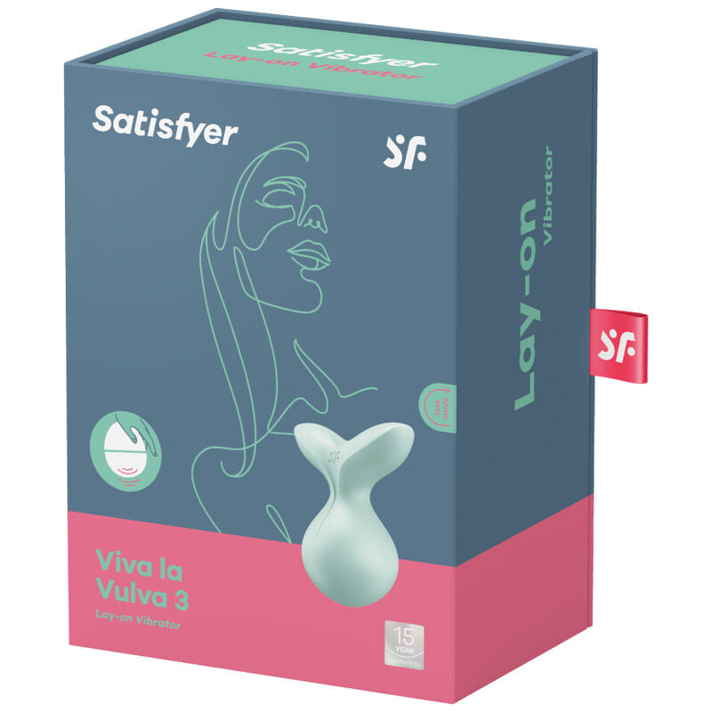 Satisfyer Viva La Vulva 3 Aufleg-Klitoralvibrator – Grün