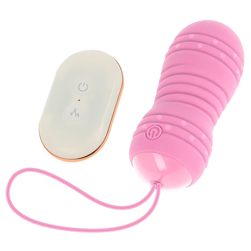 Ohmama Fernbedienung Vibrations-Ei 7 Rotationsmodi – Rosa
