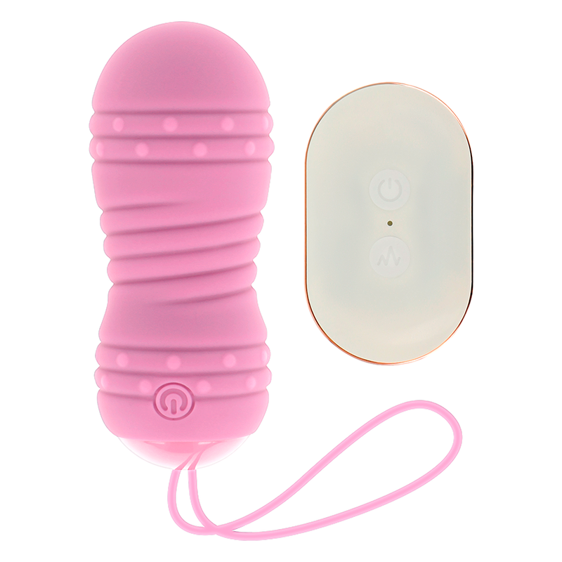 Ohmama Fernbedienung Vibrations-Ei 7 Rotationsmodi – Rosa