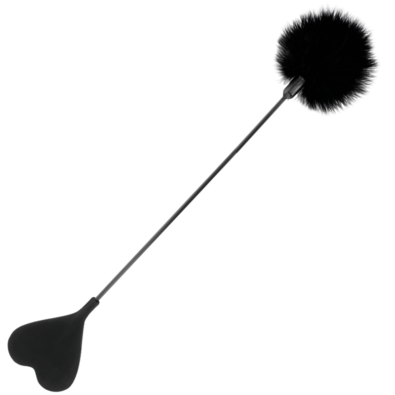 Darkness Sensations Schwarze Liebefederpeise 40 CM