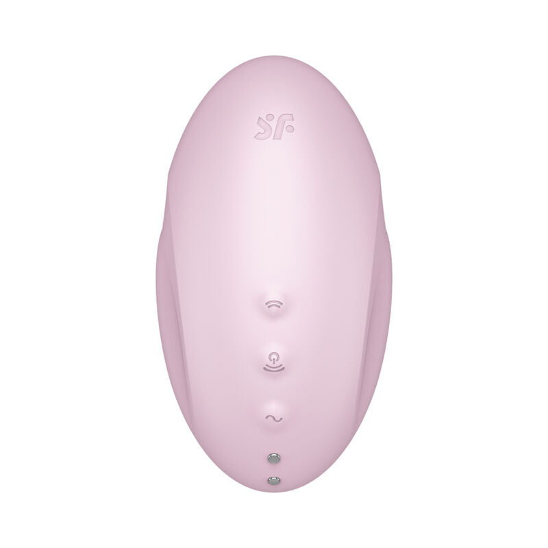 Satisfyer Vulva Lover 3 Air Pulse Stimulator & Vibrator – Rosa