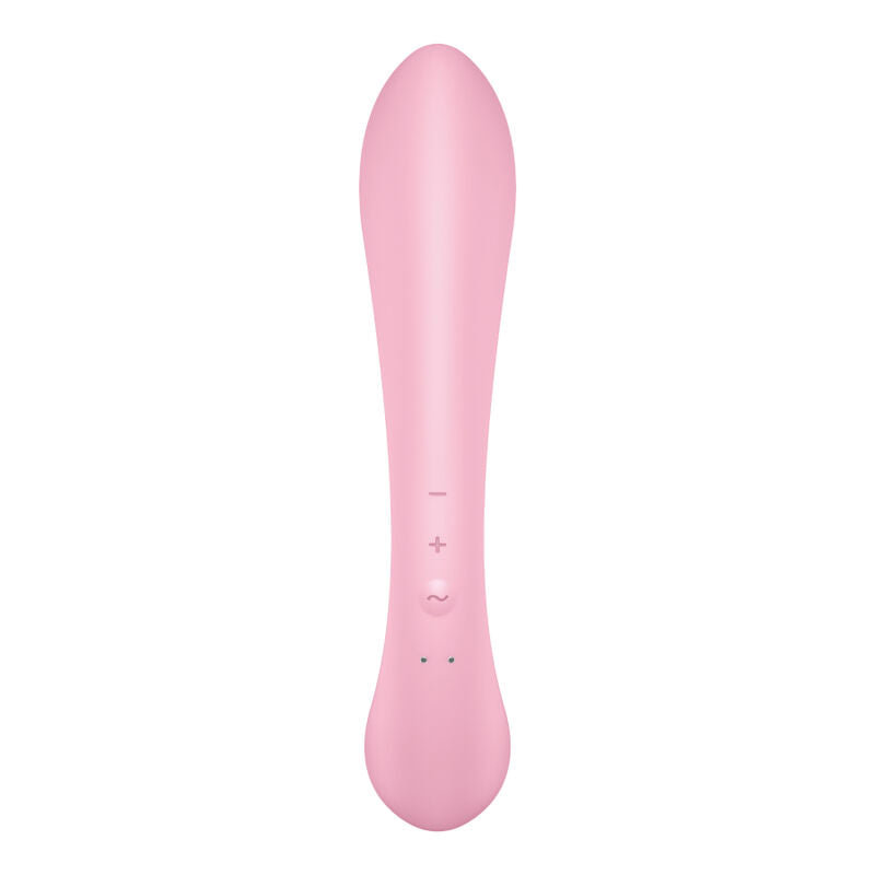 Satisfyer Triple Oh Hybrid Rabbit-Vibrator – Rosa