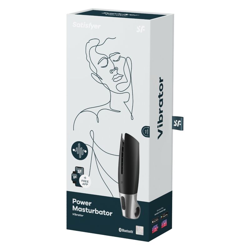 Satisfyer Power Masturbator Schwarz