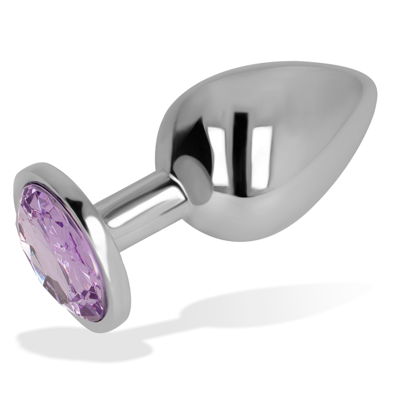 Ohmama Analplug mit Violettem Kristall 8 CM