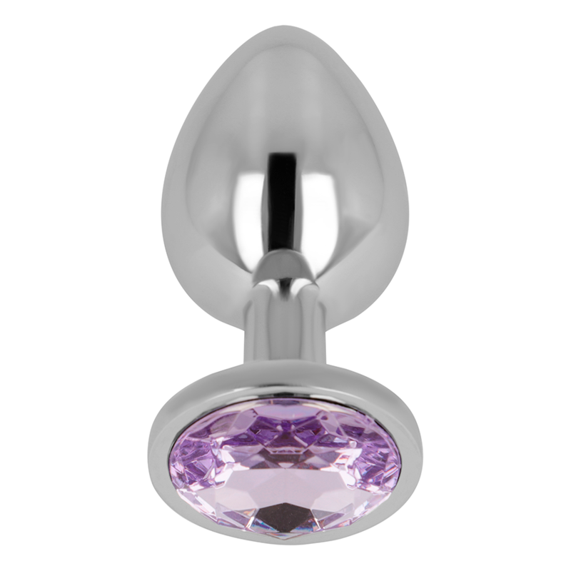 Ohmama Analplug mit Violettem Kristall 8 CM