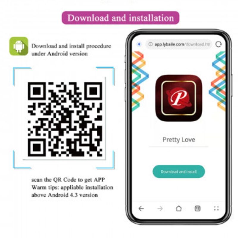 App Series Pretty Love - Catalina Massager Kostenlose App Flieder