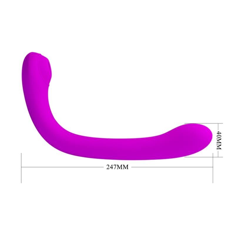 Pretty Love Alex Vibrator & Klitoris-Sauger – Lila