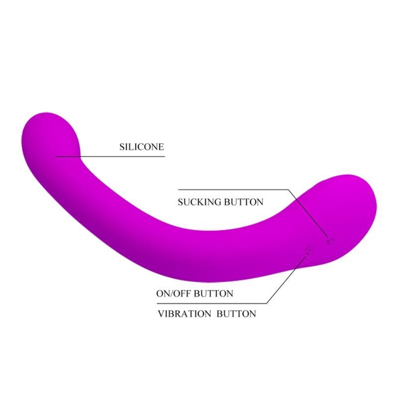 Pretty Love Alex Vibrator & Klitoris-Sauger – Lila